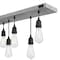 Westinghouse Chandelier 60W 7Lght Elway, Antique Ash, Matte, Brushed Gun Metal Accents 6116400 - alternate 6